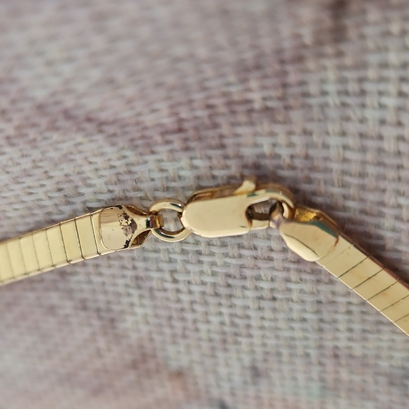 Moda Al Massimo Italian 18K Gold Cleopatra Necklace - Picture 15 of 16